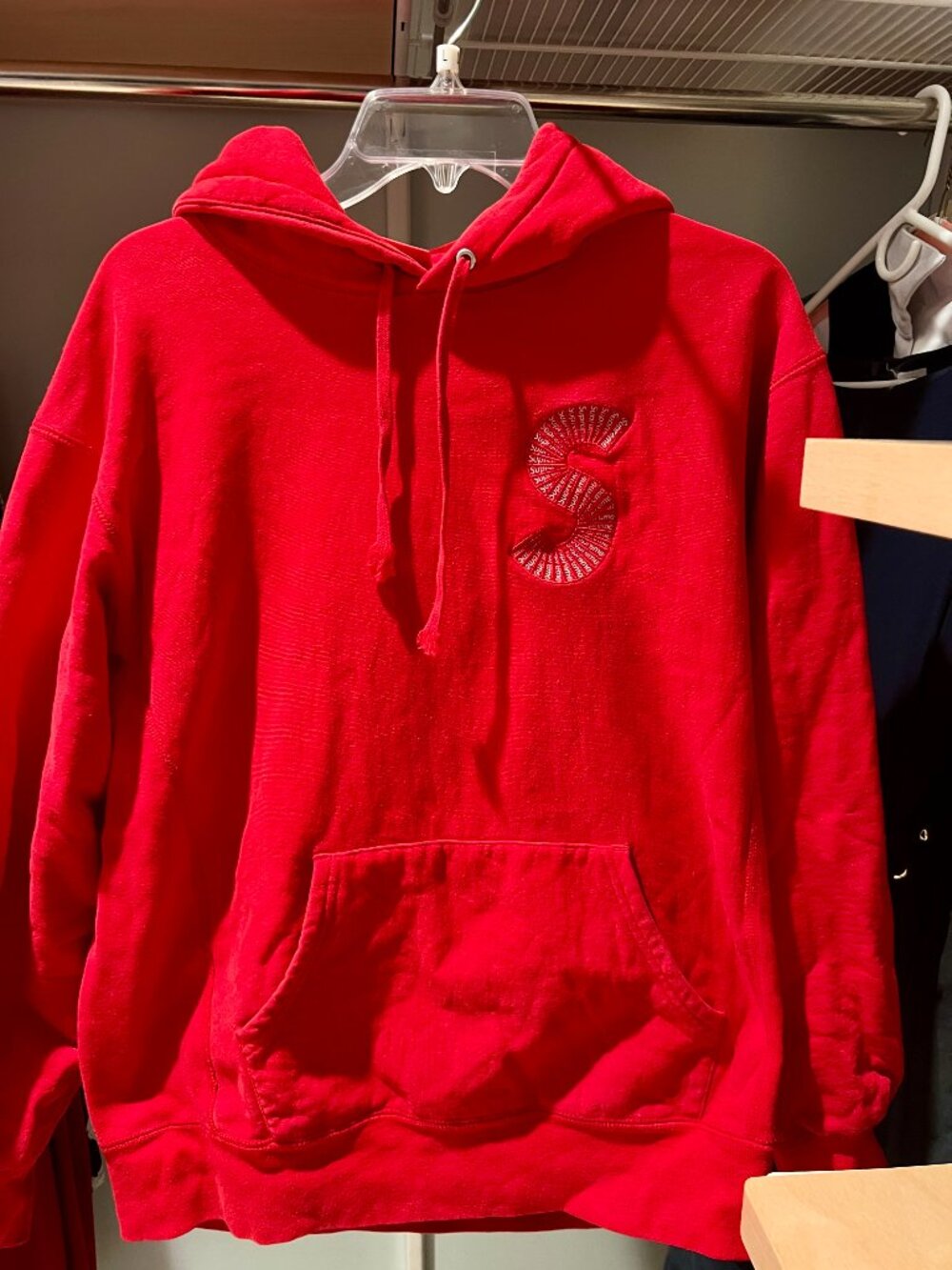 Supreme S Logo Hooded Sweatshirt (SS20) Size M